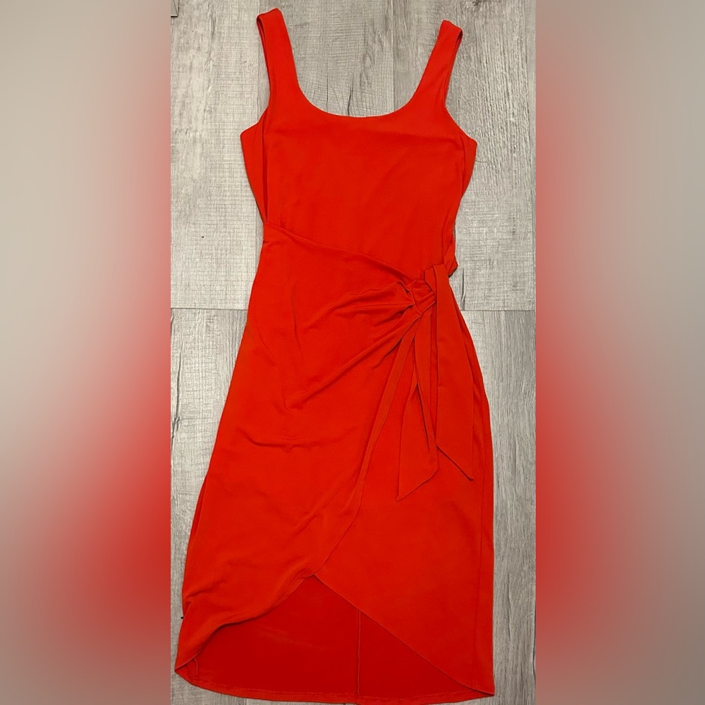 EXPRESS Faux Wrap Dress